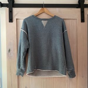 Dylan Denim Blue Fleece Sweatshirt